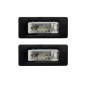 FANALE TARGA DX/SX LED ( SET 2 PZ. ) AUDI A1 (8X1/8XK/8XA/8XF) 2010 2014 OEM 7PP943021