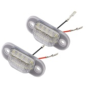 FANALE TARGA DX/SX LED (SET 2PZ) AUDI 100 (4A2/4A5) 1990 1994 OEM 4A0943021