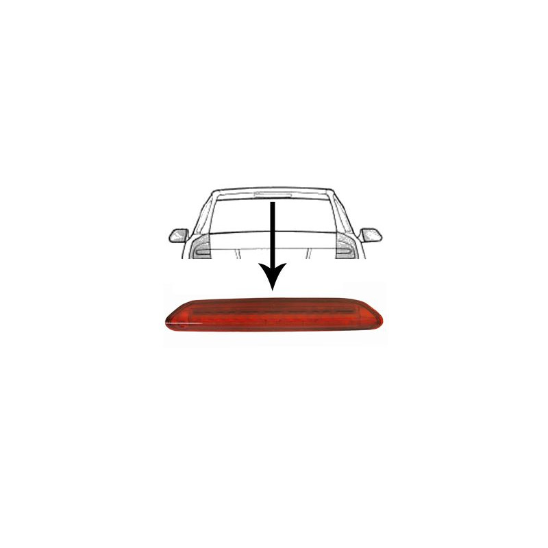 FANALE TERZO STOP SKODA OCTAVIA 5 (1Z3/1Z5) 2004 2008 OEM 1Z9945097C