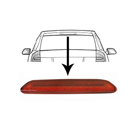 FANALE TERZO STOP SKODA OCTAVIA 5 (1Z3/1Z5) 2004 2008 OEM 1Z9945097C