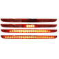 FANALE TERZO STOP LED DYNAMIC AUDI A4 (8E2/8E5) 2004 2007 OEM 4F9945097