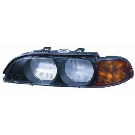 LENTE FARO FANALE PROIETTORE DX ARANCIO ARANCIO BMW SERIES 5 (E39) 1996 2002 OEM 63128362832