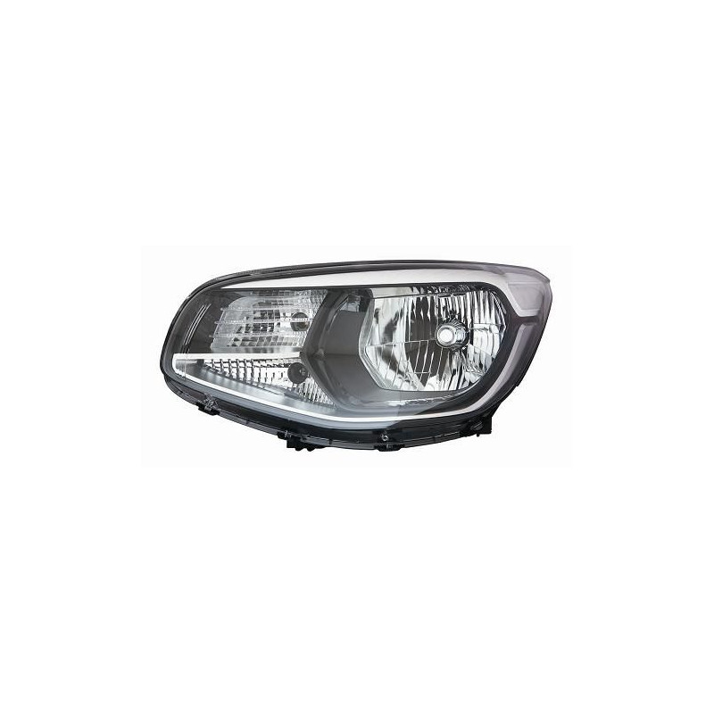 FARO FANALE PROIETTORE DX H4 NERA ELETTRICA KIA SOUL (PS) 2013 2016 OEM 92102B2260
