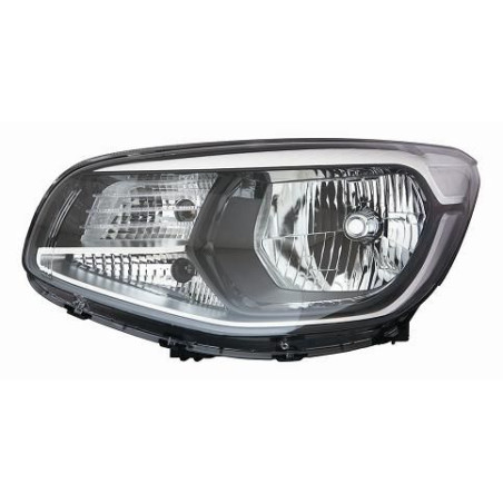 FARO FANALE PROIETTORE DX H4 NERA ELETTRICA KIA SOUL (PS) 2013 2016 OEM 92102B2260