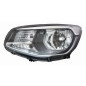 FARO FANALE PROIETTORE DX H4 NERA ELETTRICA KIA SOUL (PS) 2013 2016 OEM 92102B2260