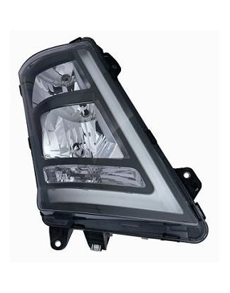 FARO FANALE PROIETTORE SX H7,H1 LED MANUALE NERA A LED VOLVO TRUCK FH16 2013  OEM 21608660