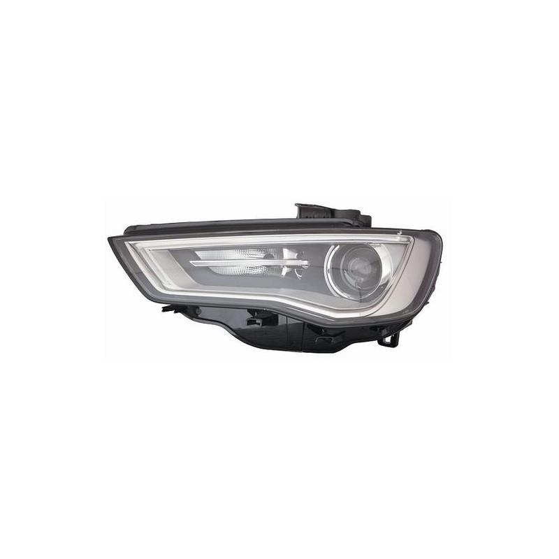FARO FANALE PROIETTORE SX 5 XENON LED GRIGIA LED AUDI A3 3D/SPORTBACK (8V1/8VK/8VA/8VF) 2012 2016 OEM 8V0941043C