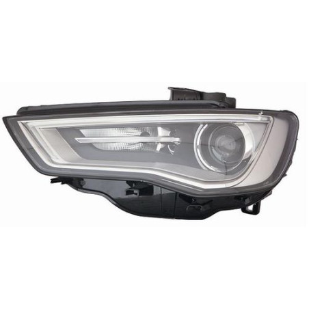FARO FANALE PROIETTORE SX 5 XENON LED GRIGIA LED AUDI A3 3D/SPORTBACK (8V1/8VK/8VA/8VF) 2012 2016 OEM 8V0941043C