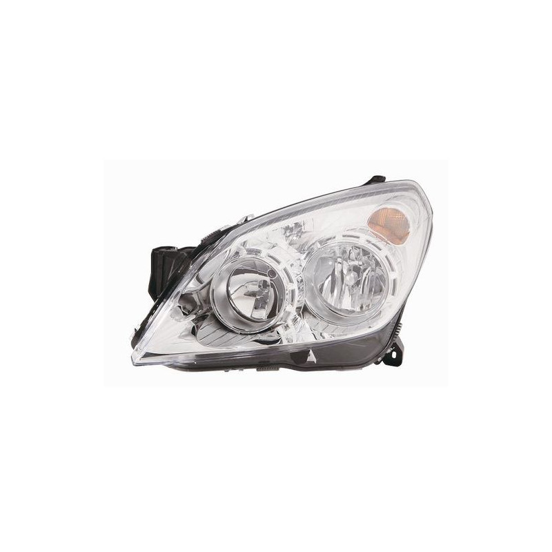 FARO FANALE PROIETTORE SX 5 H7,H1 CROMATA OPEL ASTRA H (A04) 2004 2010 OEM 93190069