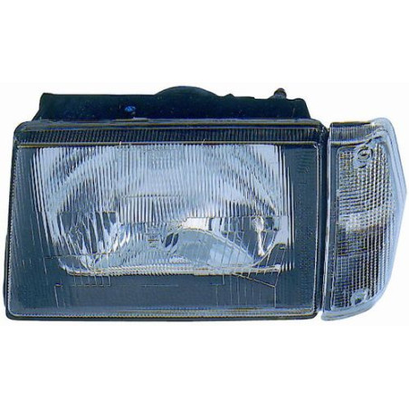 FARO FANALE PROIETTORE SX SENZA LENTE BIANCA LANCIA PRISMA 1982 1989