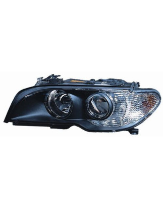 FARO FANALE PROIETTORE DX 2 2H7 NERA BIANCO ELETTRICA BMW SERIES 3 COUPE/CABRIO (E46) 2003 2006 OEM 63126920581