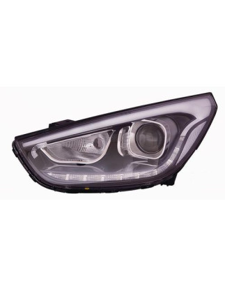 FARO FANALE PROIETTORE SX HIR2,PY21 LED NERA LED ELETTRICA HYUNDAI iX35/TUCSON (LM/EL/ELH) 2010 2015 OEM 921012S620