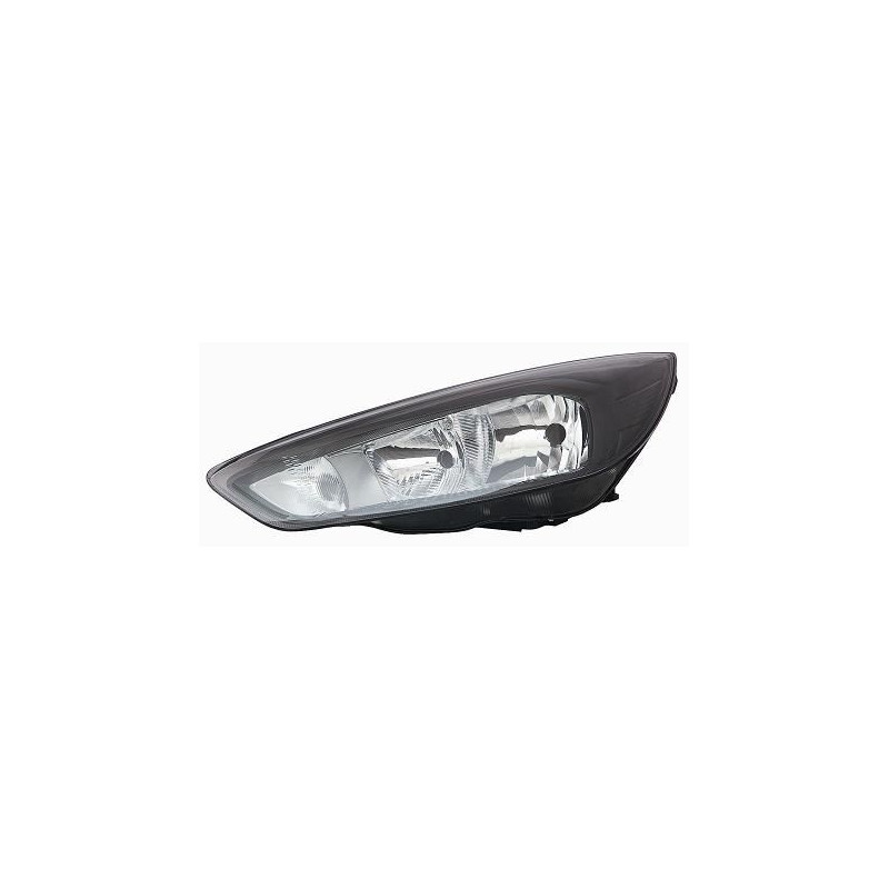 FARO FANALE PROIETTORE SX H7,H15 NERA FORD FOCUS (DH) 2014 2018 OEM 1866243