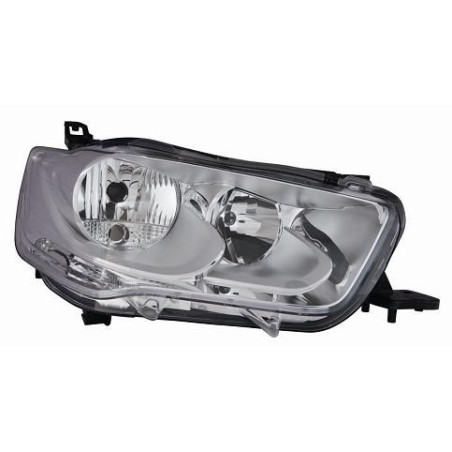 FARO FANALE PROIETTORE DX H7,H1,W21 CROMATA ELETTRICA CITROEN C-ELYSEE (DD) 2013 2016 OEM 9675139980