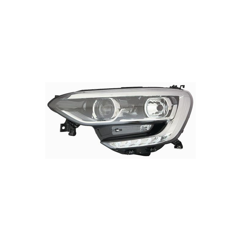FARO FANALE PROIETTORE SX LED CROMATO LED ELETTRICA RENAULT MEGANE H/B-S W (B9A/M/N) 2015 2019 OEM 260609169R