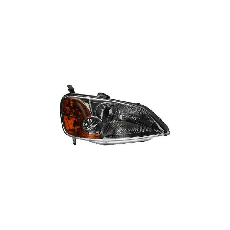 FARO FANALE PROIETTORE DX ARANCIO HONDA CIVIC H/B-L/B (EU/EP/EV) 2001 2004 OEM 33101S6AG01