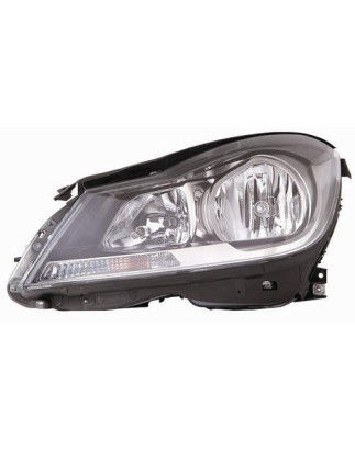 FARO FANALE PROIETTORE DX 2H7 NERA MERCEDES-BENZ C CLASS (W204) 2011 2014 OEM A2048209659