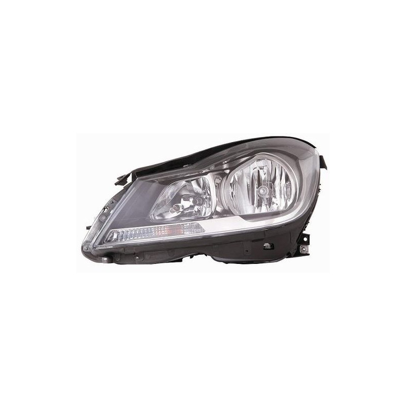 FARO FANALE PROIETTORE DX 2H7 NERA MERCEDES-BENZ C CLASS (W204) 2011 2014 OEM A2048209659