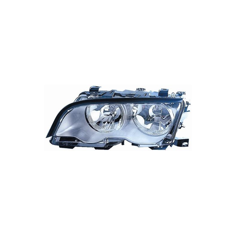 FARO FANALE PROIETTORE DX 2H7 SILVER BMW SERIES 3 COUPE/CABRIO (E46) 1999 2003 OEM 63126904276