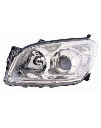 FARO FANALE PROIETTORE SX H11,HB3 CROMATA TOYOTA RAV 4 (A3) 2005 2010 OEM 8117042430