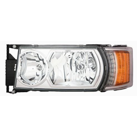 FARO FANALE PROIETTORE DX H7,H1 LED MANUALE CROMATA SCANIA SERIE G - P- R 2014  OEM 2241827