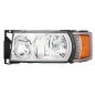 FARO FANALE PROIETTORE DX H7,H1 LED MANUALE CROMATA SCANIA SERIE G - P- R 2014  OEM 2241827