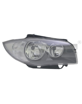 FARO FANALE PROIETTORE SX H7+H7 GRIGIO SCURO BMW SERIES 1 3/5D (E81/E87) 2004 2011 OEM 63117249649