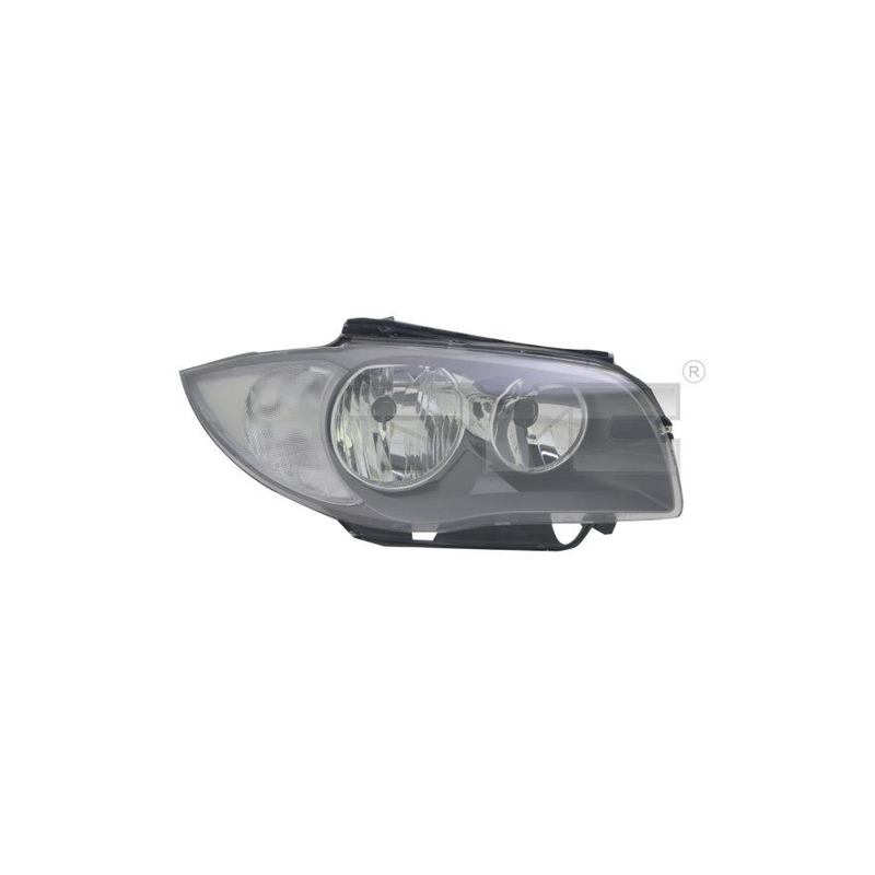FARO FANALE PROIETTORE SX H7+H7 GRIGIO SCURO BMW SERIES 1 3/5D (E81/E87) 2004 2011 OEM 63117249649