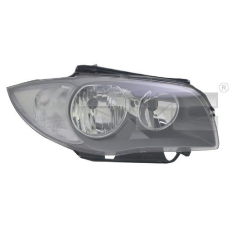 FARO FANALE PROIETTORE SX H7+H7 GRIGIO SCURO BMW SERIES 1 3/5D (E81/E87) 2004 2011 OEM 63117249649