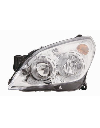 FARO FANALE PROIETTORE DX 5 H7,H1 CROMATA OPEL ASTRA H (A04) 2004 2010 OEM 93190070