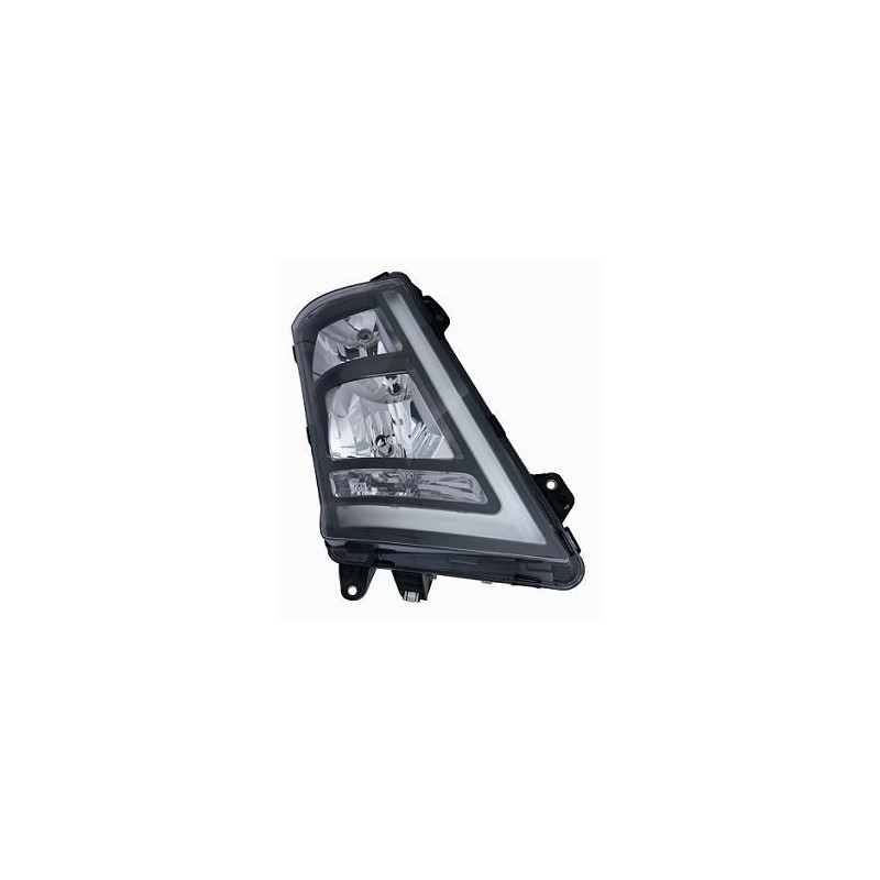 FARO FANALE PROIETTORE DX H12,H7,H1,PY21W LED MANUALE NERA A LED VOLVO TRUCK FH16 2013  OEM 21608661