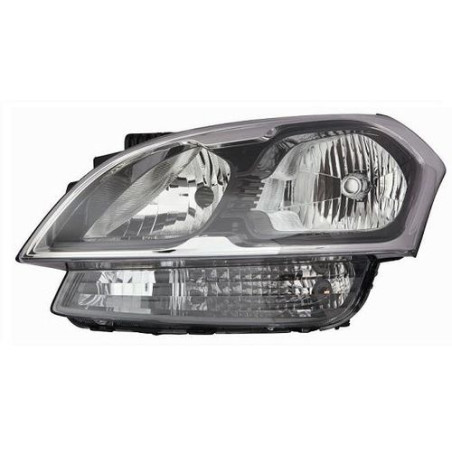 FARO FANALE PROIETTORE SX 2H7 NERA ELETTRICA KIA SOUL (AM) 2011 2013 OEM 921012K720
