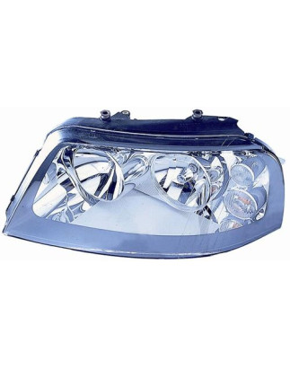 FARO FANALE PROIETTORE SX H7,H1 GRIGIA/NERA SEAT ALHAMBRA (7V8/7V9) 1995 2010 OEM 7M7941015H