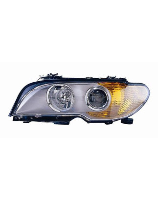 FARO FANALE PROIETTORE SX 2H7 CROMATA ARANCIO ELETTRICA BMW SERIES 3 COUPE/CABRIO (E46) 2003 2006 OEM 63126920575