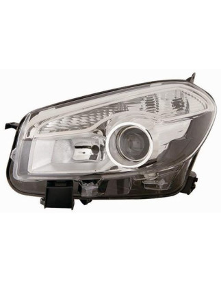 FARO FANALE PROIETTORE SX XENON ELETTRICA NISSAN QASHQAI (J10/NJ10) 2010 2013 OEM 26060BR60A