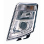 FARO FANALE PROIETTORE DX LED MANUALE CROMATA VOLVO TRUCK FH16 2008 2013 OEM 21123489