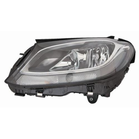 FARO FANALE PROIETTORE DX H7,H7,PWY24W LED NERA MERCEDES-BENZ C CLASS COUPE/CABRIO (W205) 2015 2018 OEM A2059066502