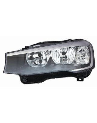 FARO FANALE PROIETTORE SX H7 NERA BMW X3 (F25) 2011 2014 OEM 63117334077
