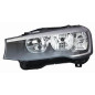 FARO FANALE PROIETTORE SX H7 NERA BMW X3 (F25) 2011 2014 OEM 63117334077