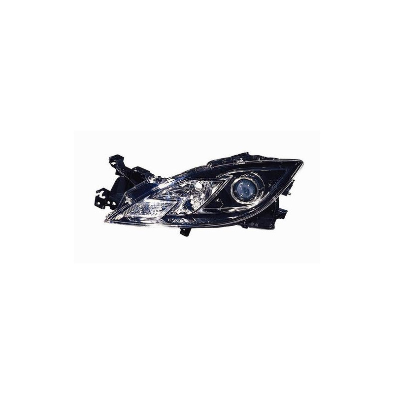 FARO FANALE PROIETTORE DX H11,H9 NERA ELETTRICA MAZDA 6 (GH/GJ/GL) 2008 2013 OEM GS1F510K0E
