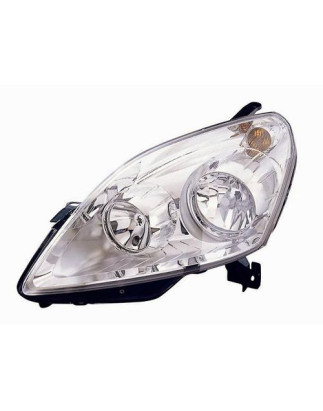 FARO FANALE PROIETTORE DX H7,H1 CROMATA OPEL ZAFIRA (A05) 2005 2012 OEM 93192444