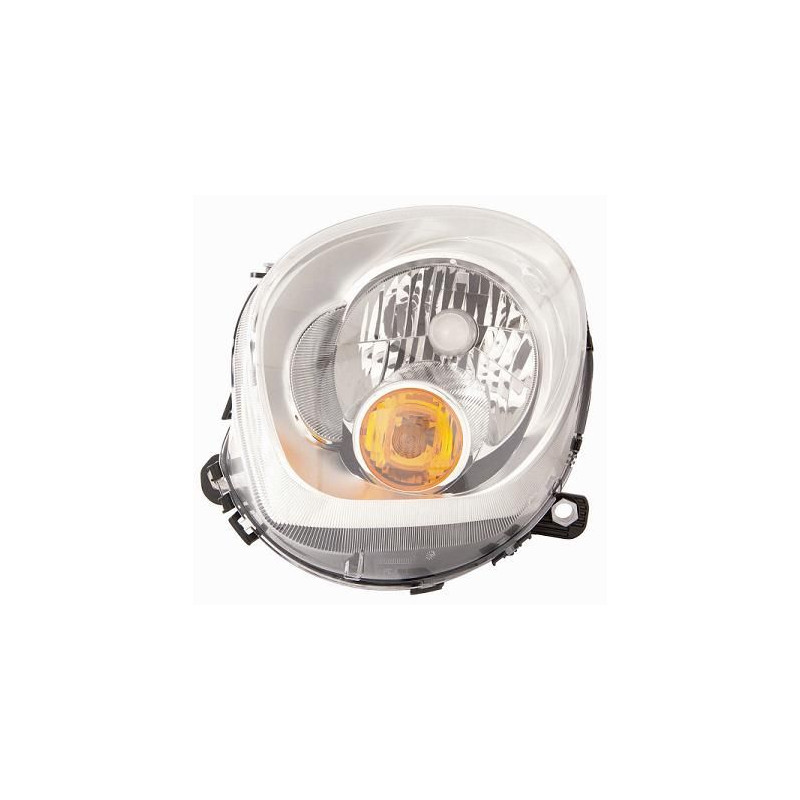 FARO FANALE PROIETTORE SX H4 ARANCIO MINI COUNTRYMAN (R60) 2011 2016 OEM 63129801025