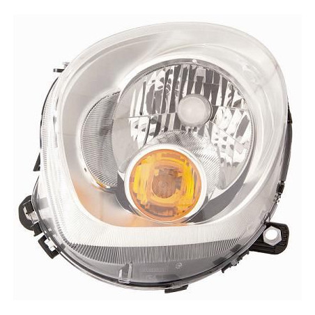FARO FANALE PROIETTORE SX H4 ARANCIO MINI COUNTRYMAN (R60) 2011 2016 OEM 63129801025