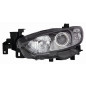FARO FANALE PROIETTORE SX H11,H15 NERA MAZDA 6 (GJ/GL) 2013 2016 OEM GHP9510L0F