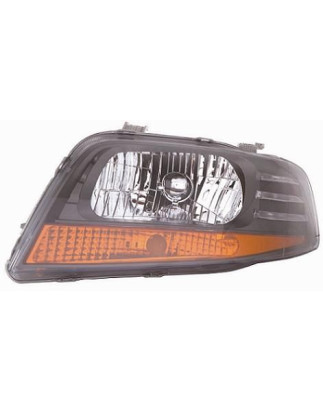 FARO FANALE PROIETTORE SX 5 H4 GRIGIA SCURA CHEVROLET AVEO SDN-H/B-L/B (T200) 2005 2008 OEM 96540151