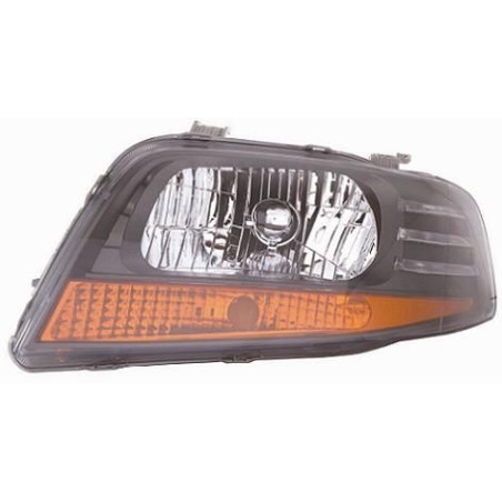 FARO FANALE PROIETTORE SX 5 H4 GRIGIA SCURA CHEVROLET AVEO SDN-H/B-L/B (T200) 2005 2008 OEM 96540151