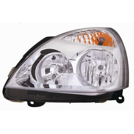 FARO FANALE PROIETTORE DX H1,H7 CROMATA ELETTRICA RENAULT CLIO II/CAMPUS/THALIA (BB/CB) 2001 2006 OEM 260102027R