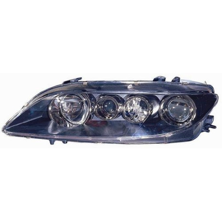 FARO FANALE PROIETTORE DX 2H1 SENZA FENDINEBBIA NERA ELETTRICA MAZDA 6 (GG/GH/GY) 2002 2008 OEM GR1B510K0B