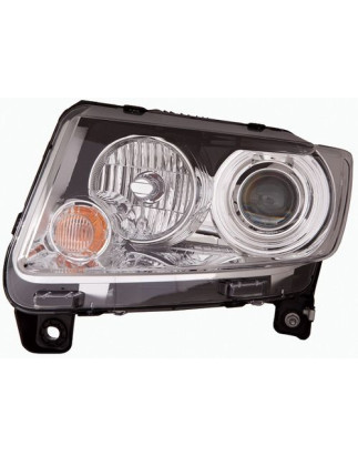FARO FANALE PROIETTORE SX H9,P27,7W,WY21W CROMATA JEEP COMPASS (MK49) 2011 2016 OEM 05182553AC