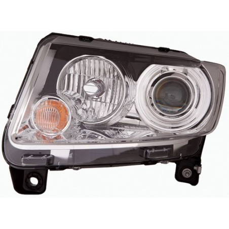 FARO FANALE PROIETTORE SX H9,P27,7W,WY21W CROMATA JEEP COMPASS (MK49) 2011 2016 OEM 05182553AC